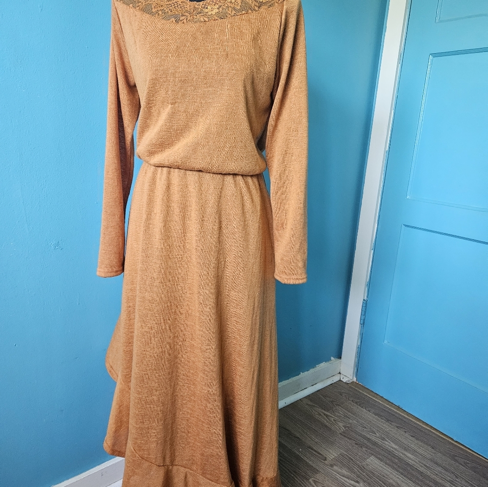 NWT Aviella Dress in Marigold from Mia Joy by Joyfolie size L - Picture 5 of 8